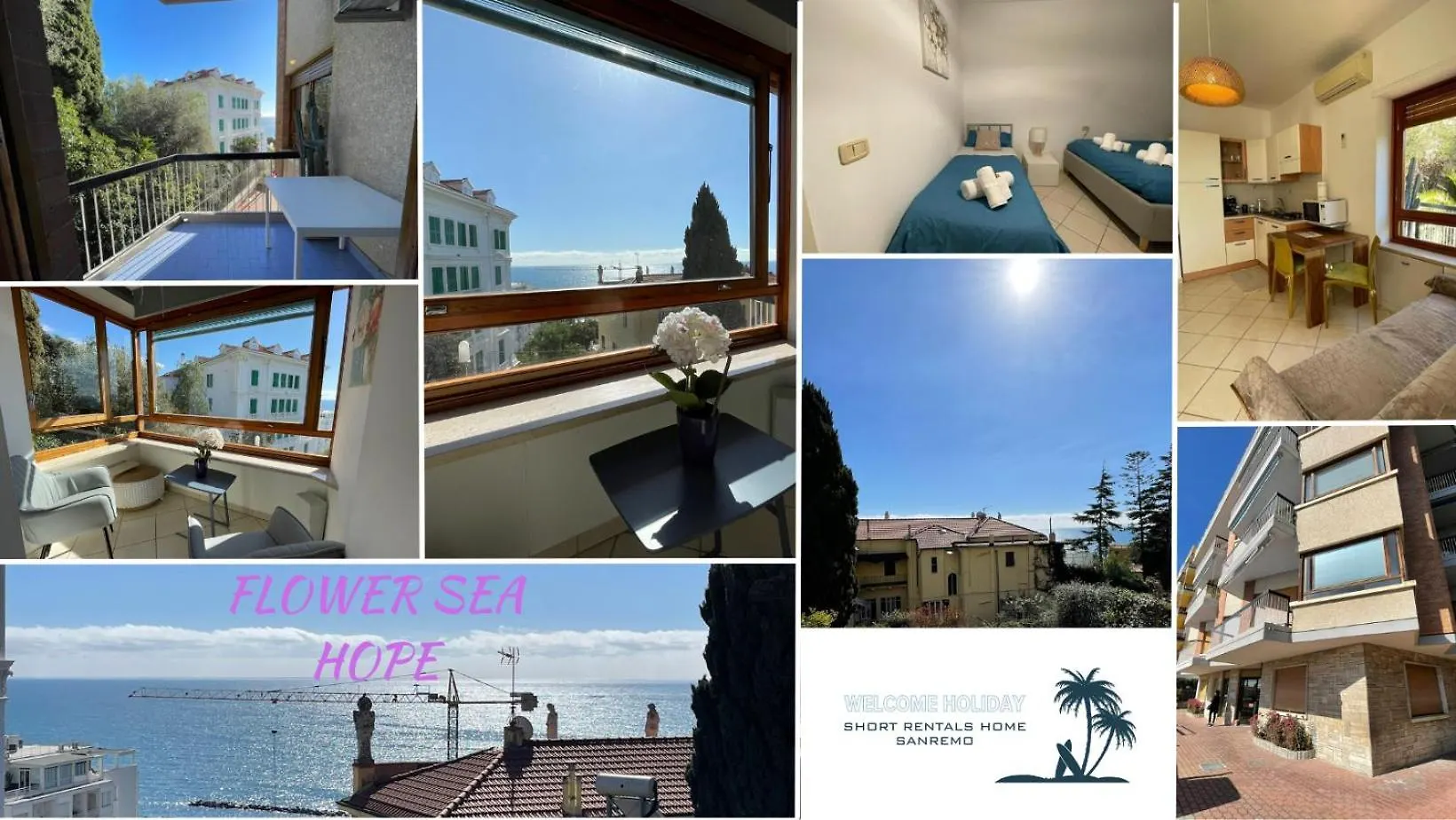 Flower Sea Hope-Con Posto Auto A 10 Minuti Dalla Spiaggia Sanremo